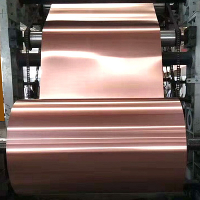 Giá tốt. Lá cuộn đồng 0,1Mm Lá đồng cho pin C11000 Etp Tu1 Nhà sản xuất cuộn dây đồng trực tuyến