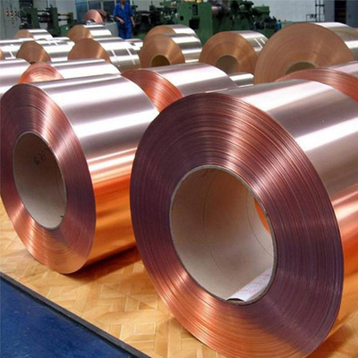 Giá tốt. Dải đồng nguyên chất 99,9% C1100 C1200 C1020 Đồng trang trí nối đất Cuộn dây đồng Giá cuộn dây trực tuyến