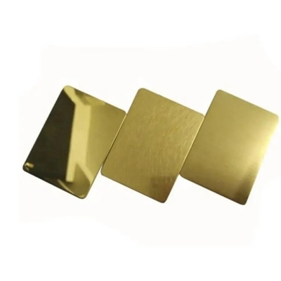 Giá tốt. Bảng thép không gỉ quấn lạnh Ss 304 304L 316 316L Vàng Rose Gold Mirror Ss Màu sắc trực tuyến
